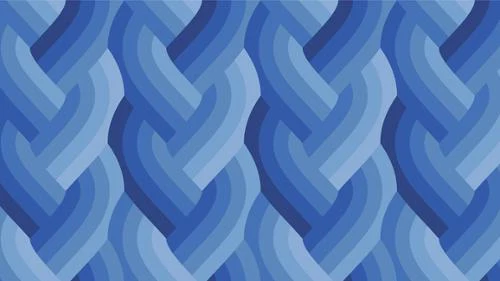 Echo Braid Royal Blue Cotton 44" / 45" Fabric per yard