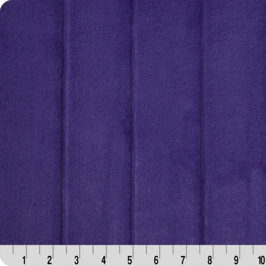 Luxe Cuddle Sydney Eggplant 58" - 60" Fabric per yard