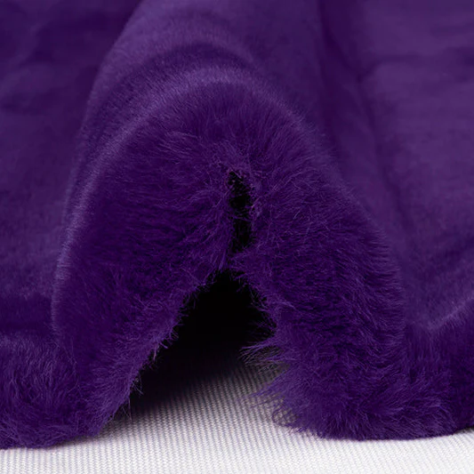 Luxe Cuddle Sydney Eggplant 58" - 60" Fabric per yard - Image 3