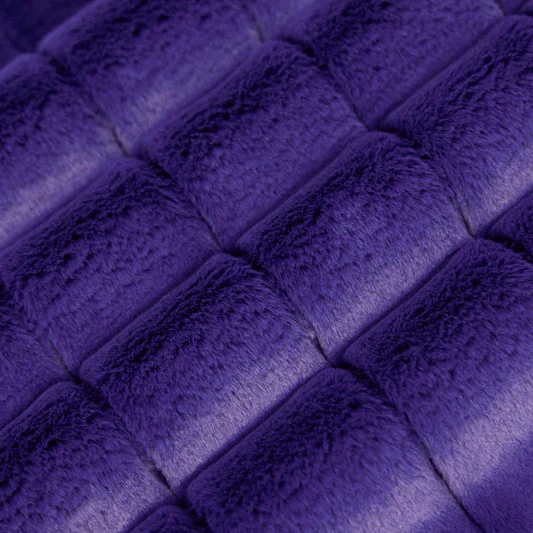 Luxe Cuddle Sydney Eggplant 58" - 60" Fabric per yard - Image 5