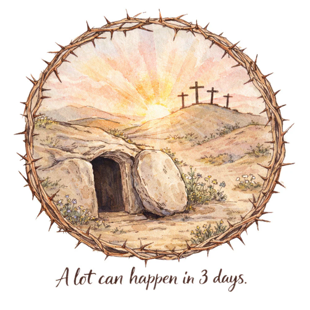 Empty Tomb Fabric Panel 1