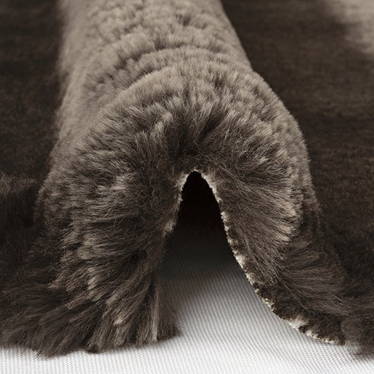 Espresso Luxe Cuddle Arctic Chinchilla 58"/60" Fabric per yard - Image 2