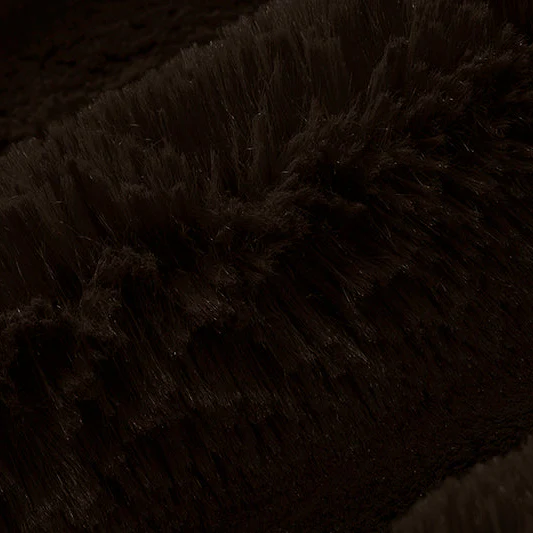 Luxe Cuddle Bunny Espresso 58"/60" Fabric per yard - Image 2