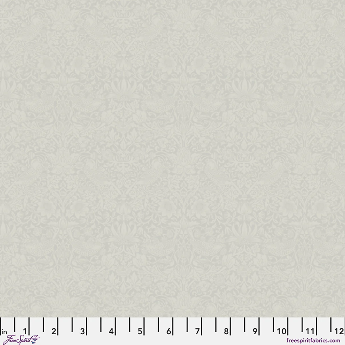 Farringdon Grey The Trellis Palette 44"/45" Cotton Fabric Per Yard