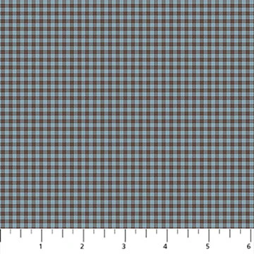 FIGO Fabric NEST Blueberry Cotton 44"/45" Fabric Per Yard