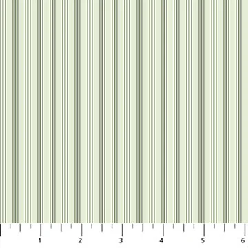 FIGO Fabric NEST Pistachio Cotton 44"/45" Fabric Per Yard