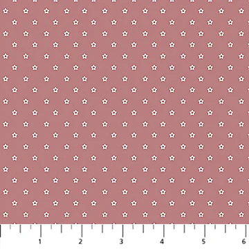 FIGO Fabric NEST Rhubarb Cotton 44"/45" Fabric Per Yard