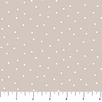 FIGO Fabric NEST Sesame Cotton 44"/45" Fabric Per Yard