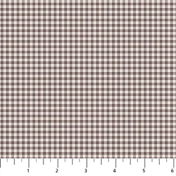 FIGO Fabric NEST Walnut Cotton 44"/45" Fabric Per Yard