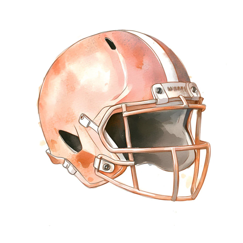 Football Helmet Fabric Panel 14