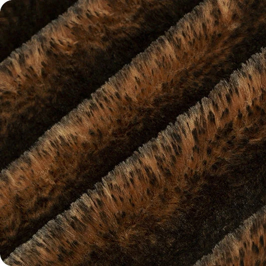 Luxe Cuddle Arctic Fox French Roast" 58"/60" Fabric per yard - Image 2