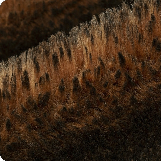 Luxe Cuddle Arctic Fox French Roast" 58"/60" Fabric per yard - Image 4