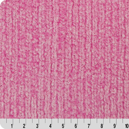 Luxe Cuddle Weave Fuchsia 58" - 60" Fabric per yard
