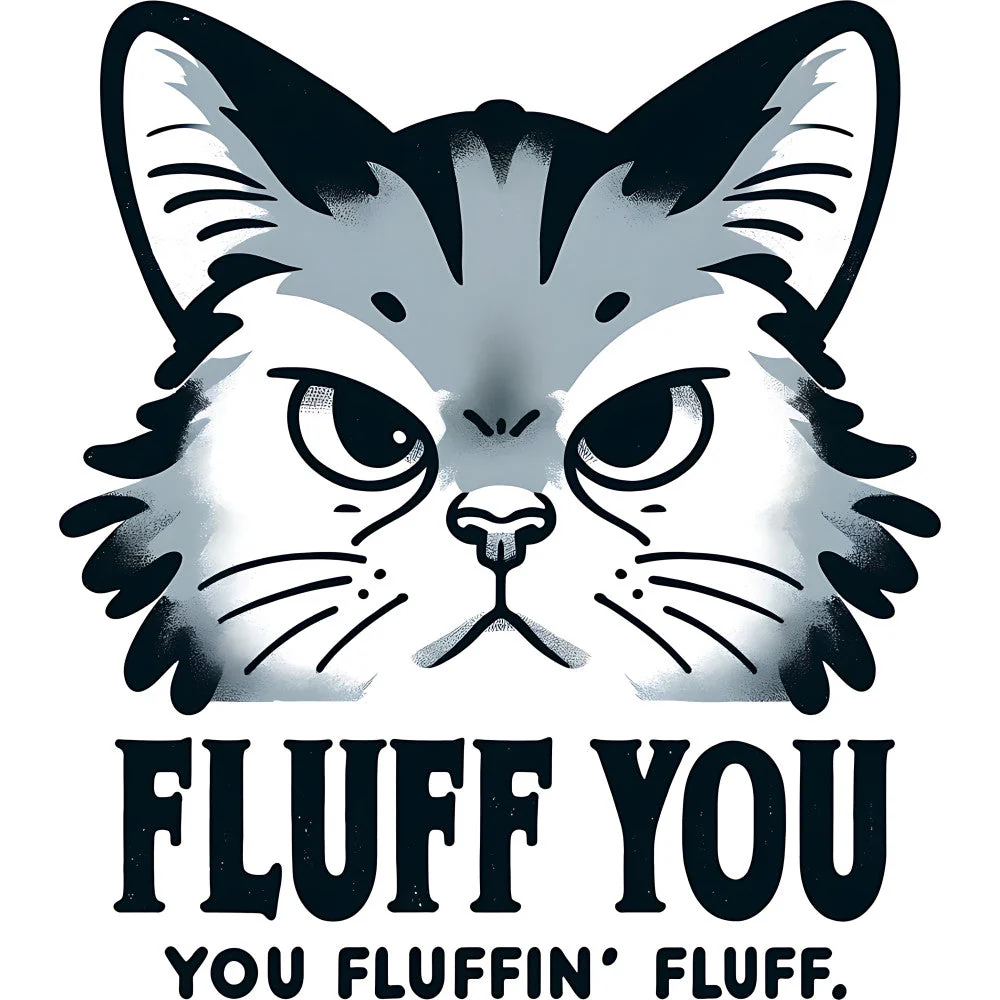 Funny Cat Lover Fabric Panel 4