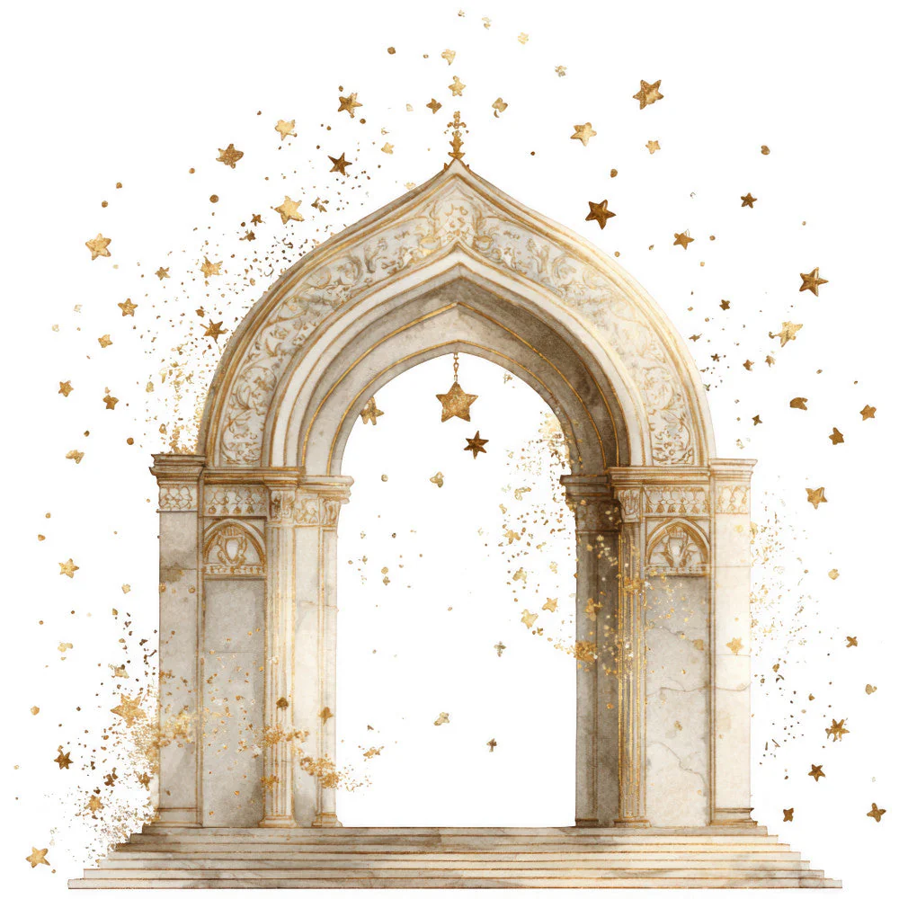 Gold Nativity Fabric Panel 19