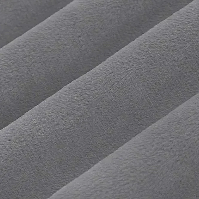 Graphite Solid Cuddle 3 58/60" Fabric per yard - Image 3