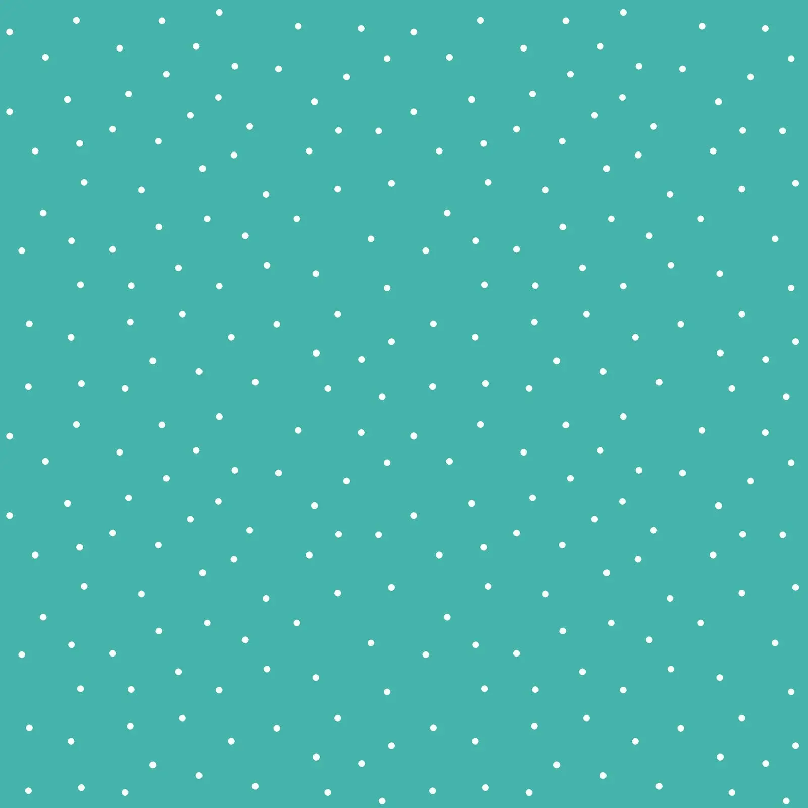 Green Aqua Small Dot Cotton Wideback Fabric per yard