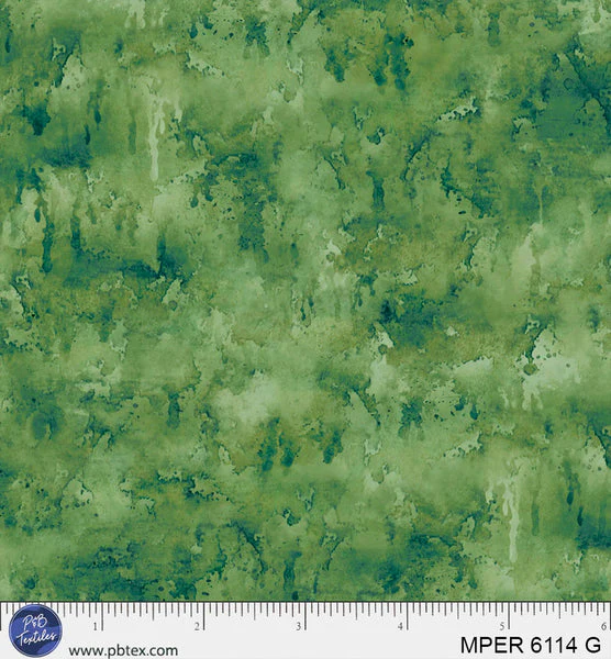 Green Meadow Perch MPER-6114-G Cotton 44/45 Fabric Per Yard