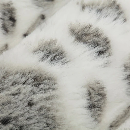 Gunmetal Luxe Cuddle Alaskan Bunny 58"/60" Fabric per yard - Image 3