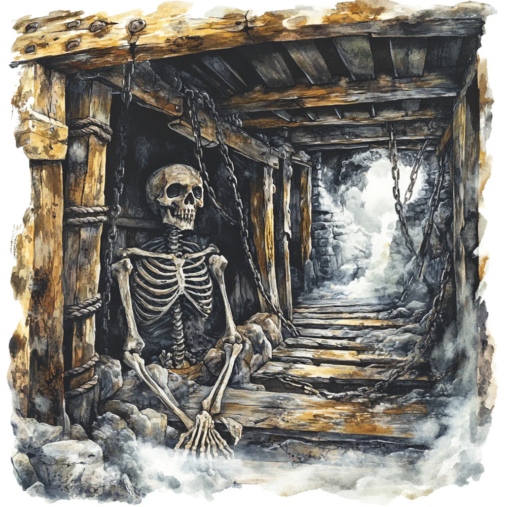 Haunted Ocean Fabric Panel 25