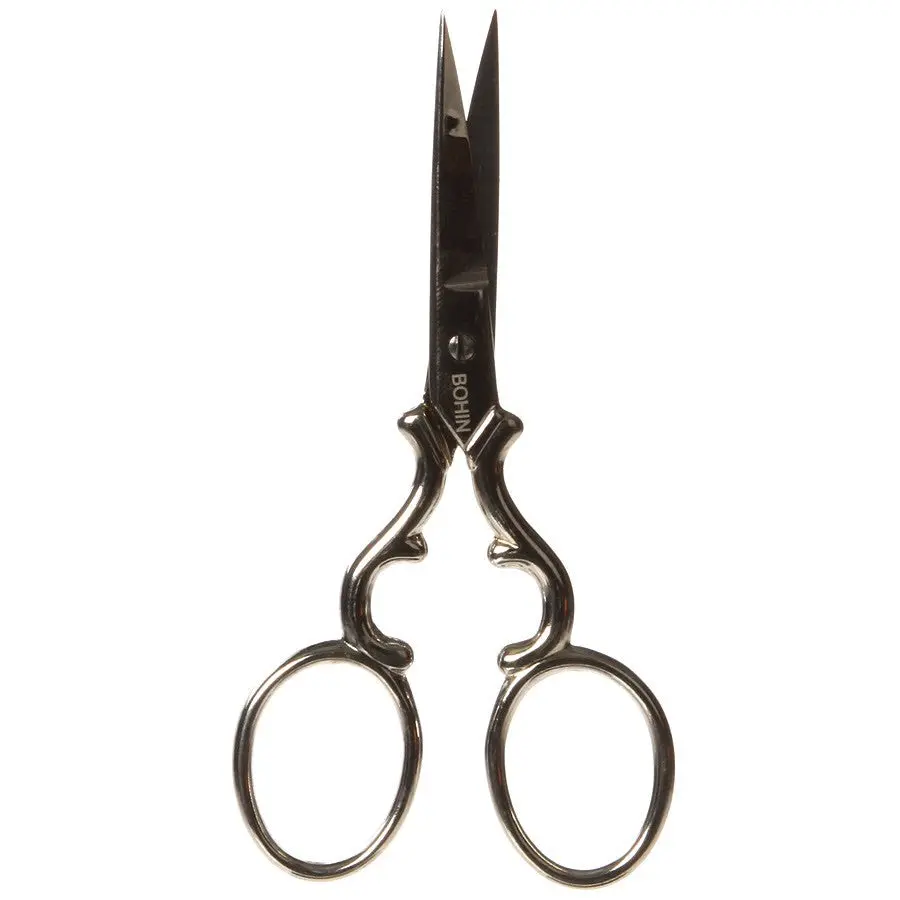 Heart Scissor 3 1/2in Chrome