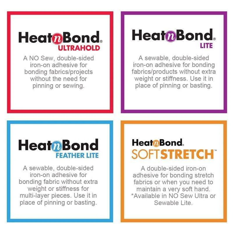 HeatnBond Lite EZ-Print Iron-On Adhesive Sheet 10 pk, 8.5 in x 11 in - Image 2