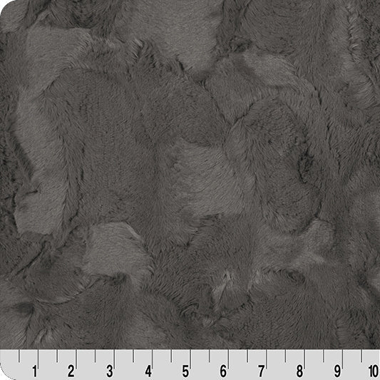 Hide Charcoal 2 Yard Luxe Cuddle Cut - Image 2