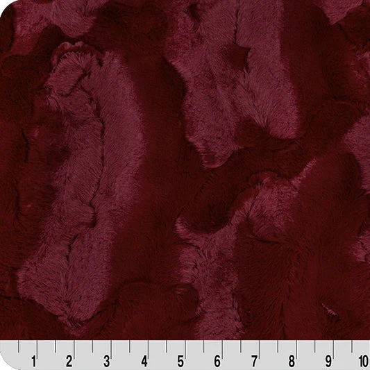 Hide Merlot 2 Yard Luxe Cuddle Cut - Image 2