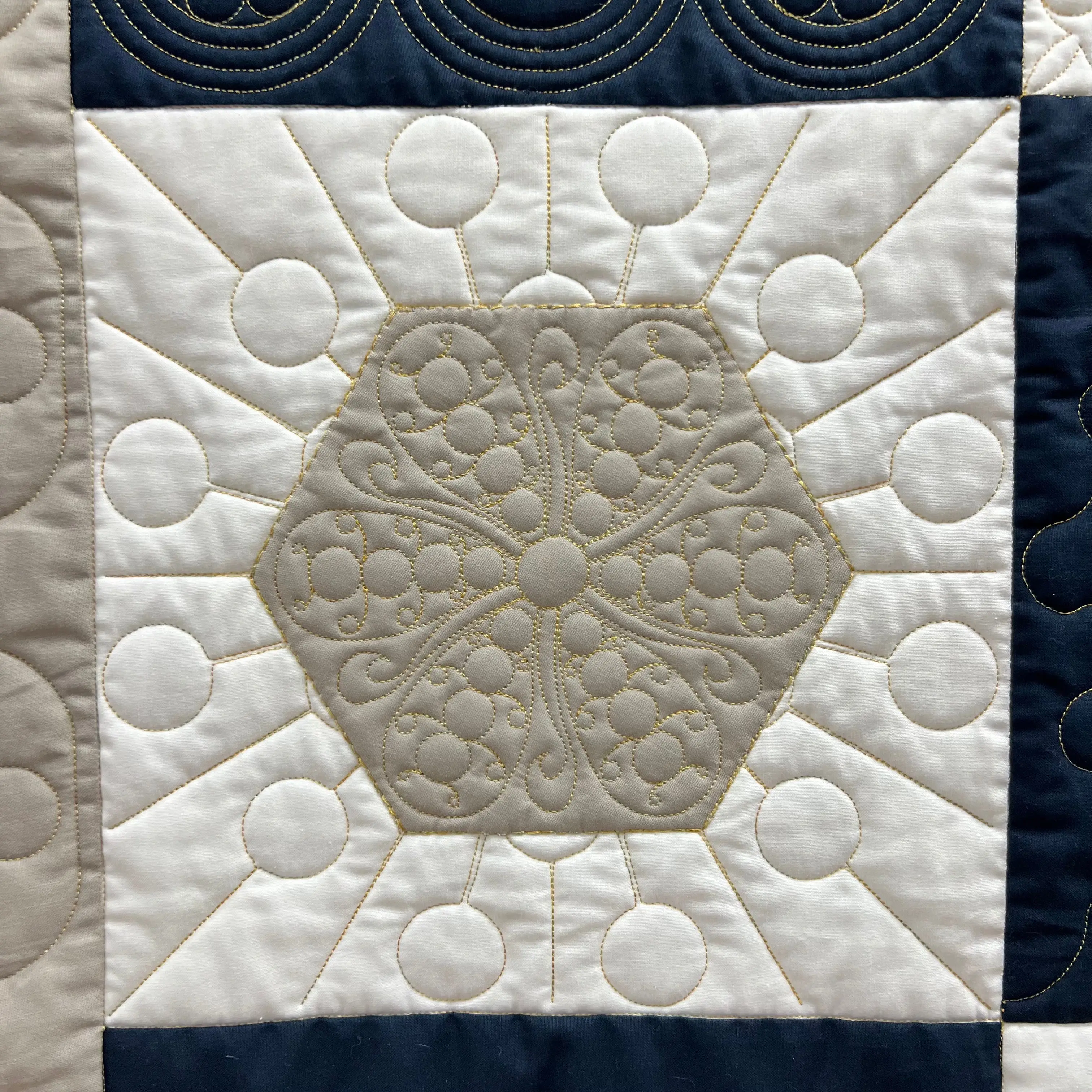 Hobbs Linda's Choice Batting -100% Bleached Cotton with Scrim - 108" Wide by 25 Yard Roll - Image 4