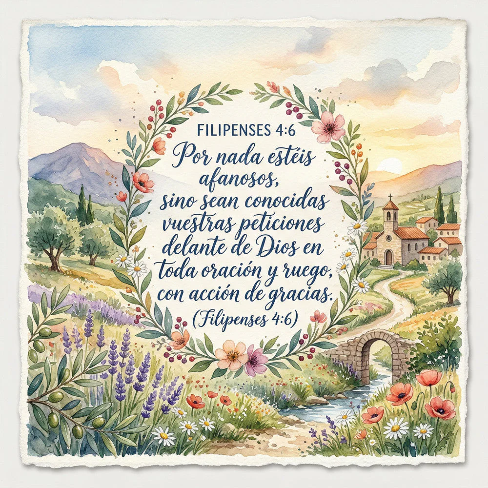 Inspirational Verses Fabric Panel 7