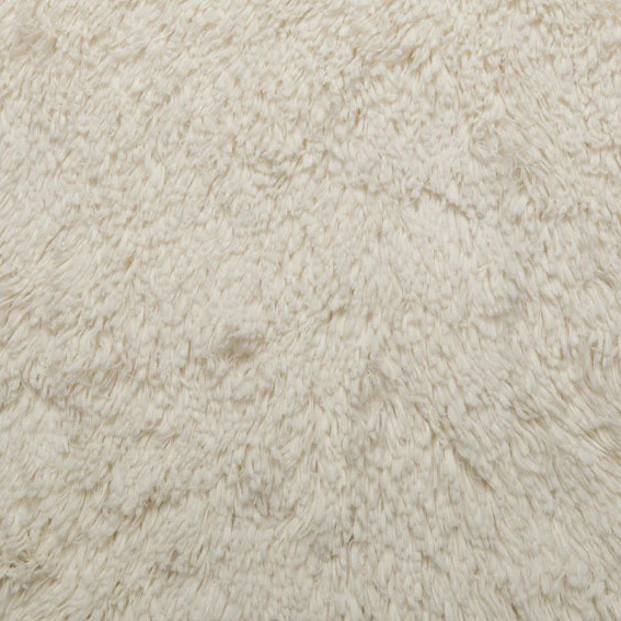 Luxe Cuddle Shaggy Ivory 58"/60" Fabric per yard