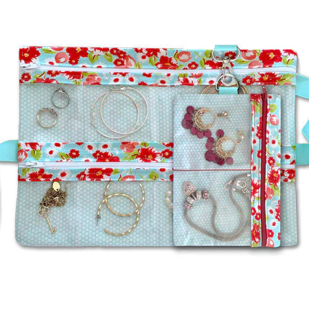 Jetset Jewelry Holders In the Hoop Embroidery Design Collection - Image 3