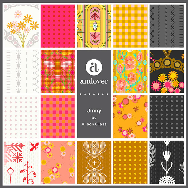 Jinny - 5 X 5 Charm Squares - 42 Cuts - Image 2