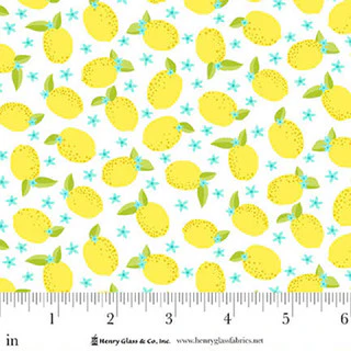 Jubilee Multi Lemons Cotton 44" / 45" Fabric per yard