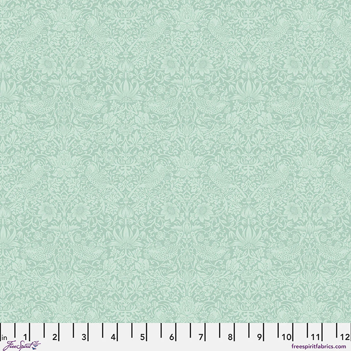 Kelmscott Water The Trellis Palette 44"/45" Cotton Fabric Per Yard