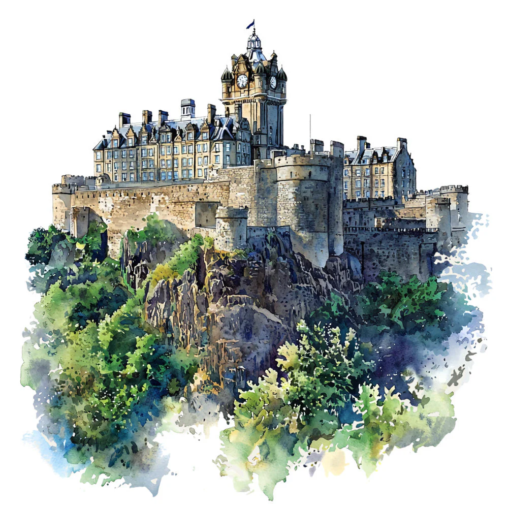 Landscapes of Scotland Fabric Panel 11