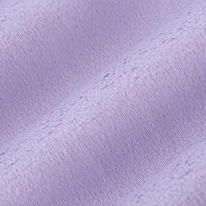 Lavender Solid Cuddle 3 58/60" Fabric per yard - Image 3