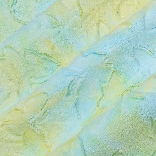 Lemon Fizz Luxe Cuddle Sorbet Butterfly 58"/60" Fabric per yard - Image 2