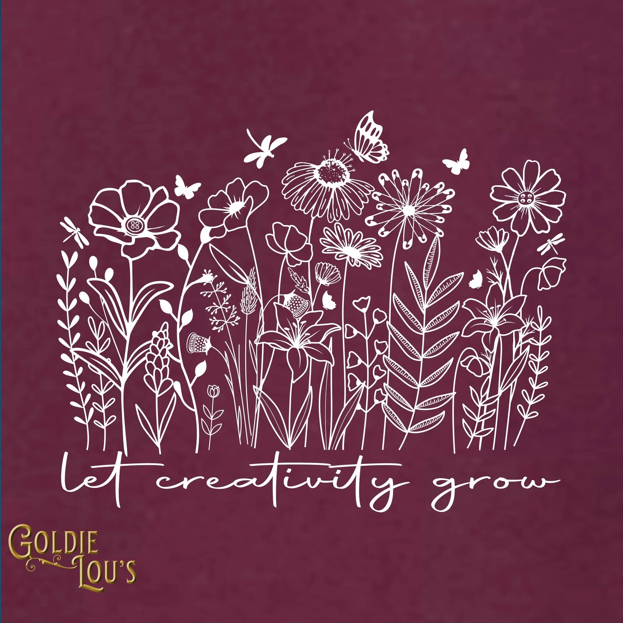 Let Creativity Grow Crewneck Sweatshirt