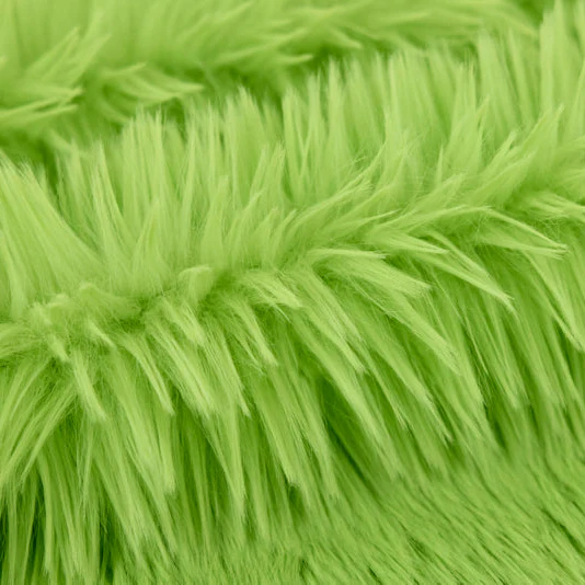 Luxe Cuddle Dreamy Lime 58"/60" Fabric per yard - Image 2