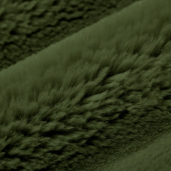 Luxe Cuddle Bunny Loden 58"/60" Fabric per yard - Image 3