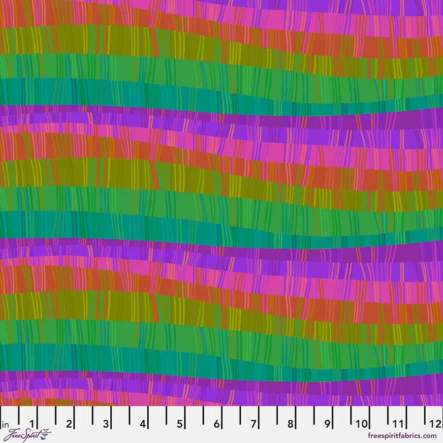 Love Stripe Multi Cotton 44"/45" Fabric - ( 1 1/2 Yard Pack )