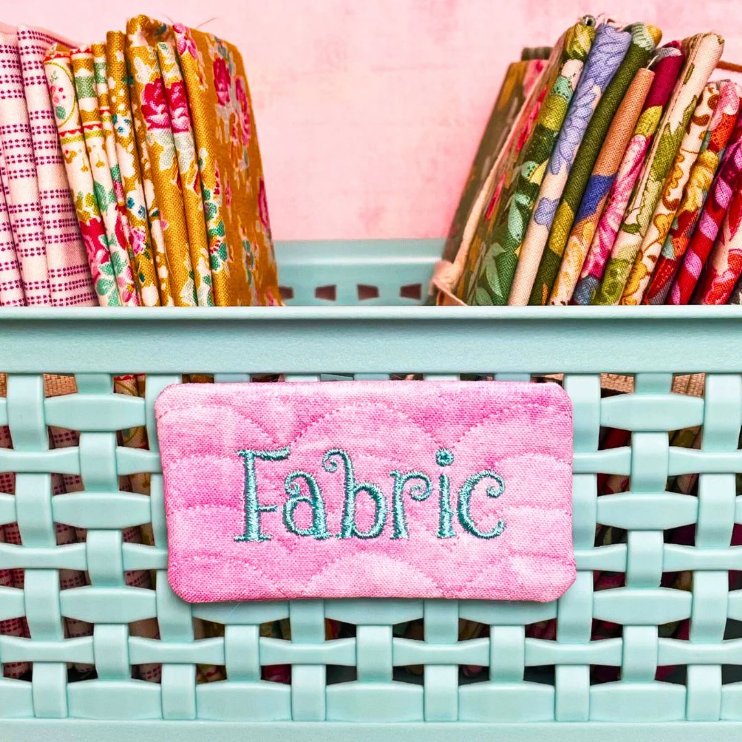 Magnetic Magic Labels In the Hoop Machine Embroidery Design Set Pickle Pie Designs - Image 3