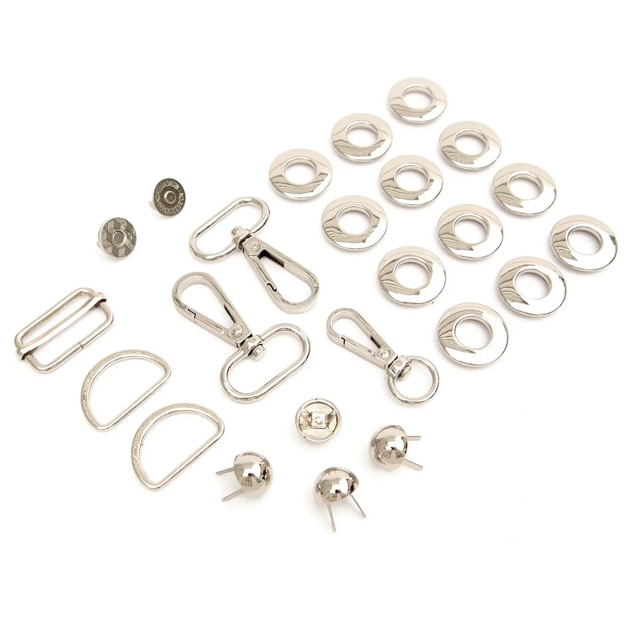 Magnolia Drawstring Bucket Bag Hardware Kit Nickel