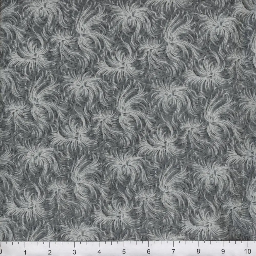 Med Gray Quilt Back - Day Dream 108" wide Fabric per yard
