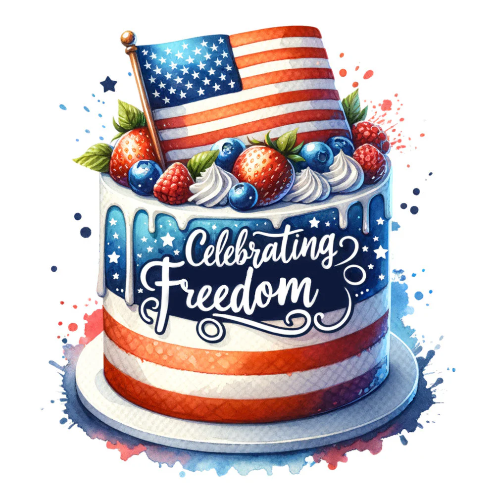 Memorial Day Celebration Fabric Panel 4
