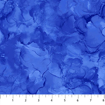 Mirage Lapis Cotton 43"/44" Fabric Per Yard