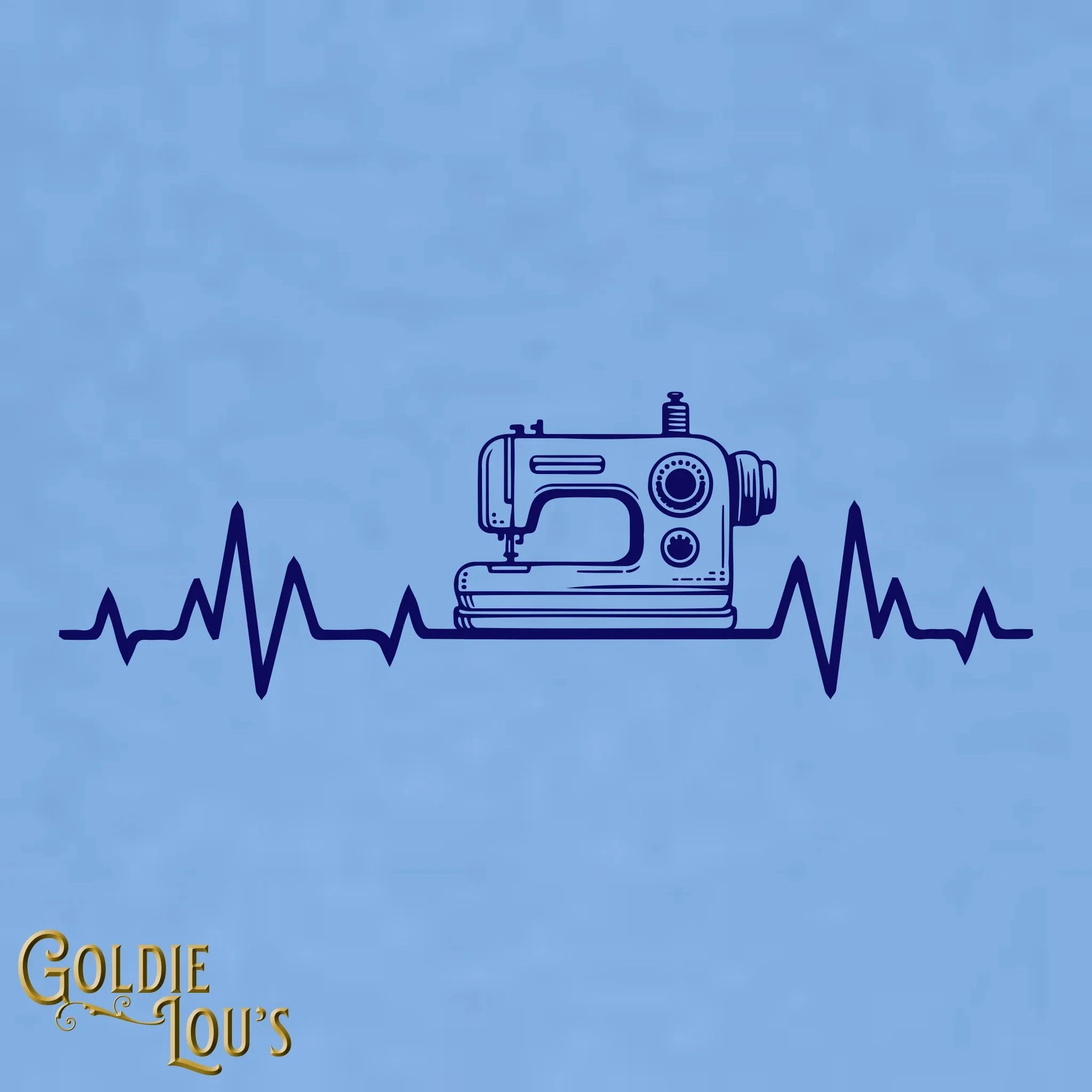 Modern Machine Heartbeat Quilting T-shirt - Image 2