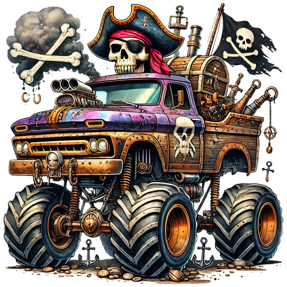 Monster Truck with Monster Fabric Panel 35