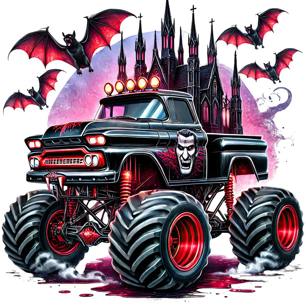 Monster Truck with Monster Fabric Panel 45